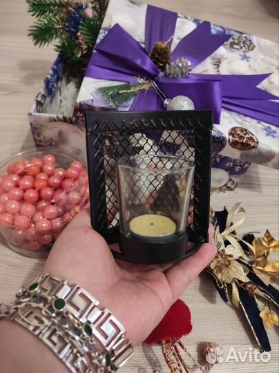 Подсвечник новогодний Италия