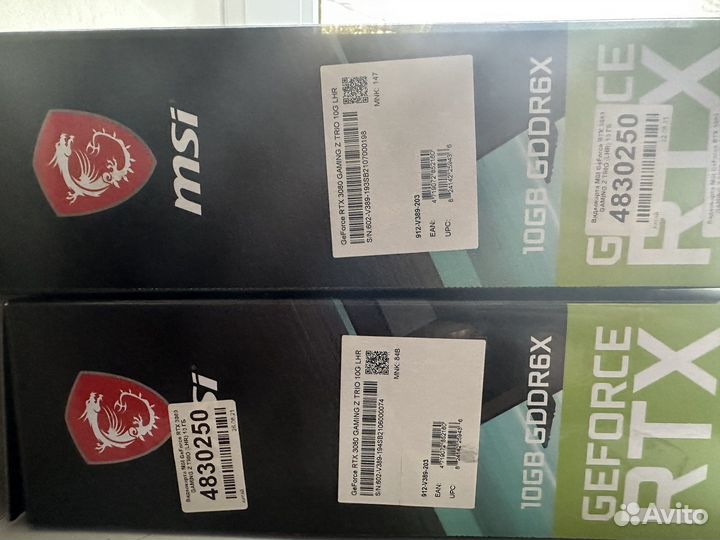 Видеокарта rtx 3080