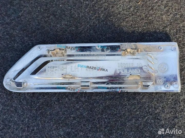 Молдинг крыла переднего левого BMW 7 F01/F02 рест