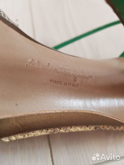 Боссоножки Salvatore Ferragamo