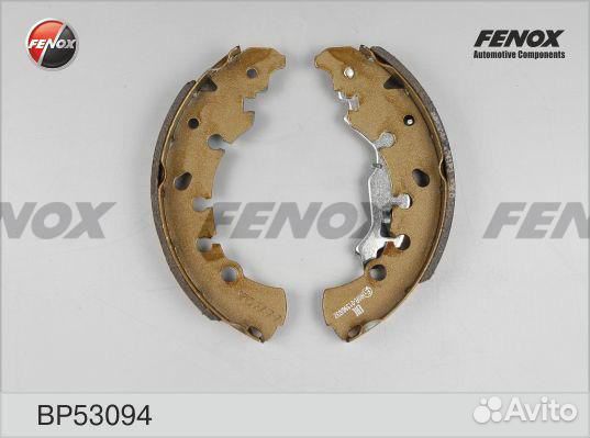 BP53094 Колодки тормозные барабанные opel corsa, fiat panda, punto 06