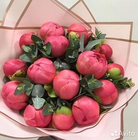 Пионы Розы Доставка