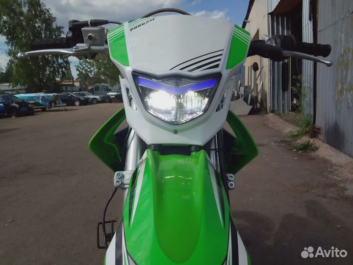 Мотоцикл кроссовый Progasi Smart mini 125 зеленый