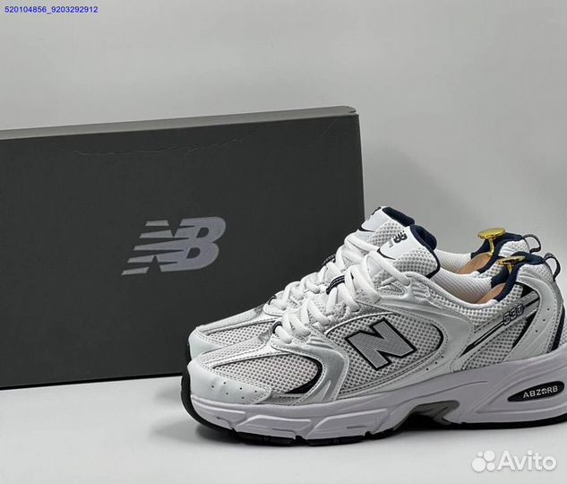Кроссовки New Balance 530 White (Арт.61152)
