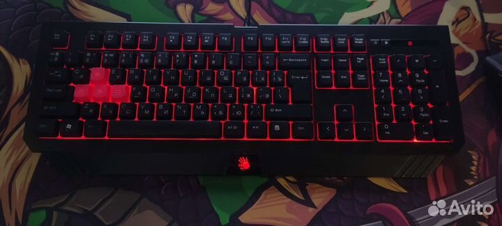 Клавиатура+мышь проводная A4Tech Bloody B1500