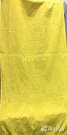Полотенце пляжное банное Nivea