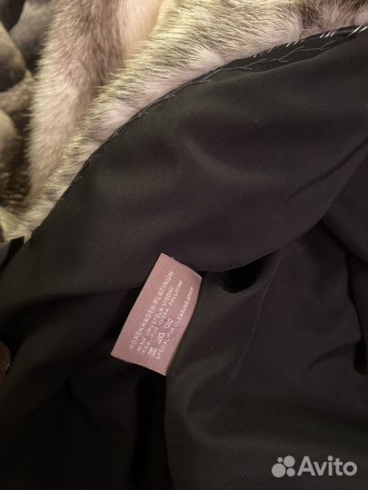 Шуба норковая короткая с капюшоном