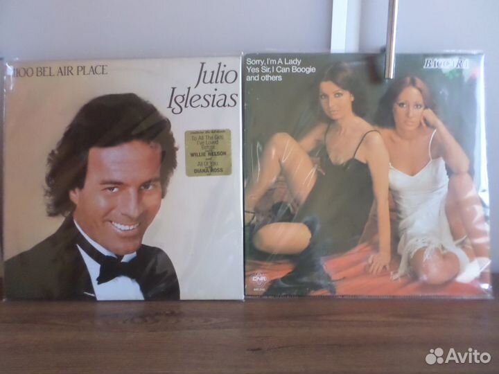 Винил baccara \ julio islesias фирма