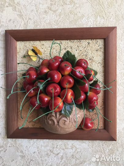 Картина для кухни (вишня)