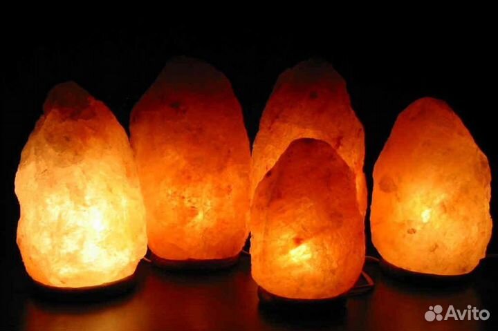 Солевая лампа скала от 0,5 кг до 10-15 кг