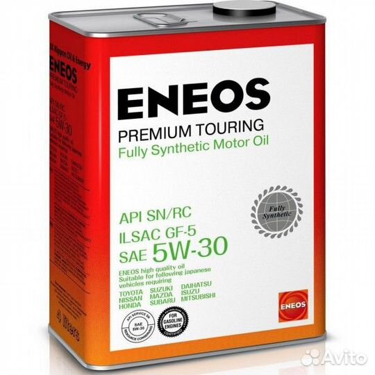 Моторное масло Eneos Premium Touring 5W30 в разлив