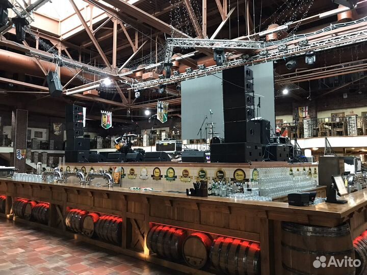 Аренда звука, света, сцена, подиум