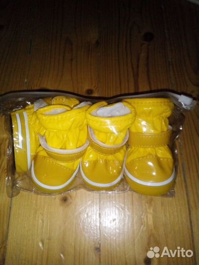 Ботинки для собак зимние