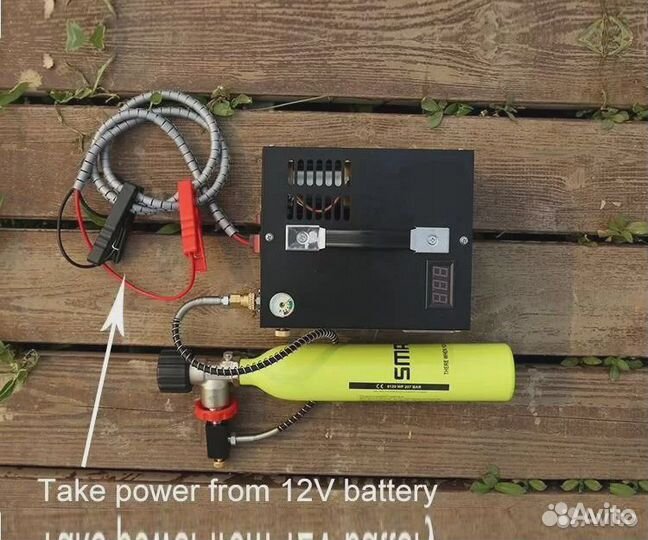 Компрессор для псп пневматических винтовок вд pcp