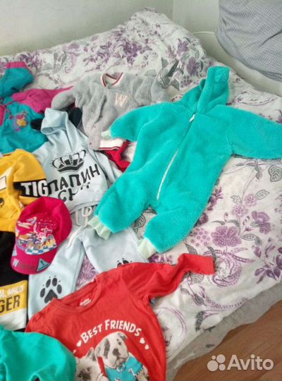 Вещи пакетом на мальчика 6 мес. - 2 года