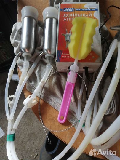 Доильный аппарат для коз