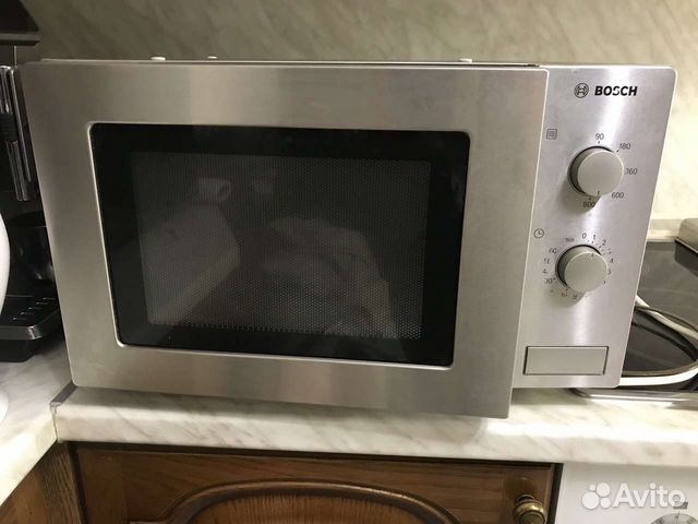Микроволновая печь Bosch Микроволновка серебристая купить в Москве ...