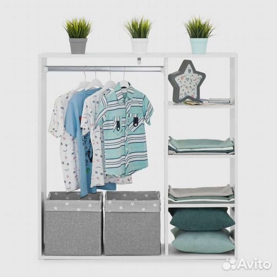 Детский шкаф шкафчик гардероб Монтессори