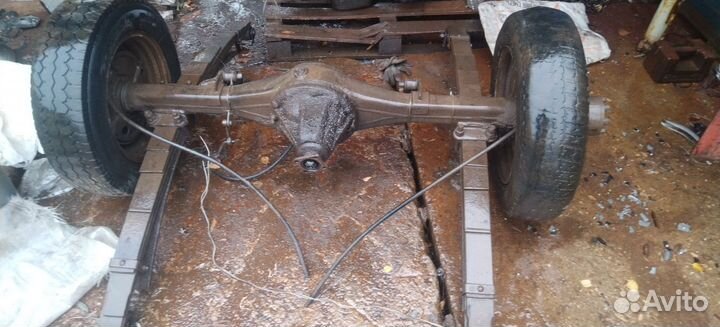 Задний мозт на газель