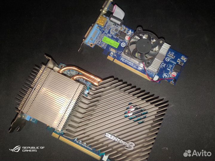 Видеокарты HD 4350 / GeForce 8600 GTS