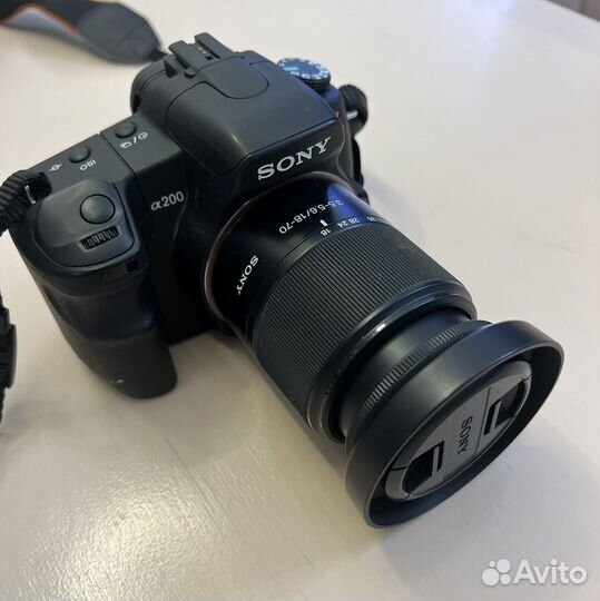 Фотоаппарат sony alpha dslr-a200