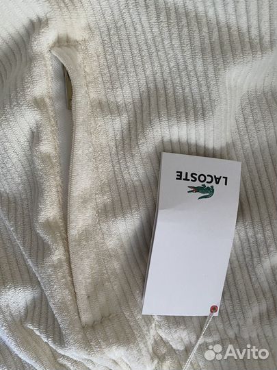 Вельветовая lacoste ветровка