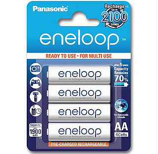 Аккумуляторы Panasonic Eneloop AA