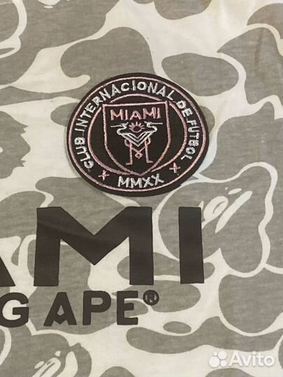 Футболка bape inter miami