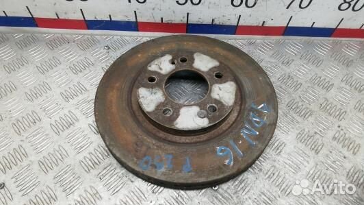 Диск тормозной передний hyundai santa FE 1 (JDN16K