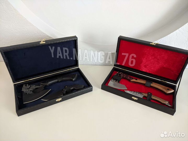 Топор туристический в кейсе подарочный набор