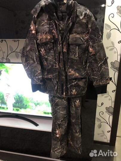 Костюм мужской камуфляжный зимний