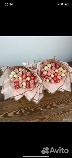 Букет из клубники в шоколаде