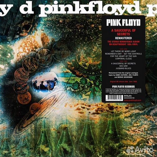 Pink Floyd - A Saucerful Of Secrets (pfrlp2)