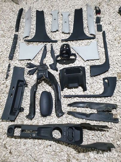 Накладки салона Шкода Фабия 2