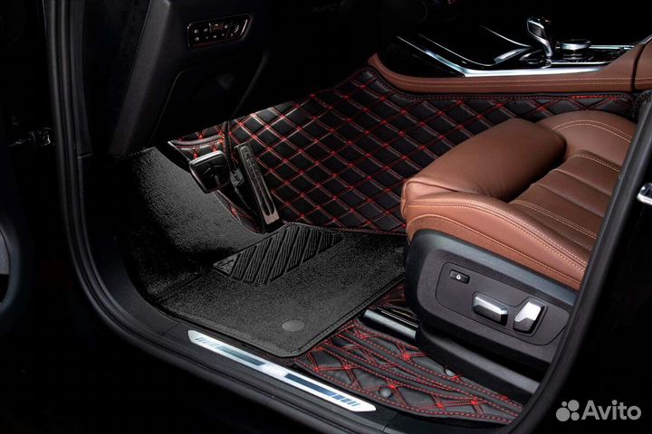 3D Коврики Audi A5 из Экокожи