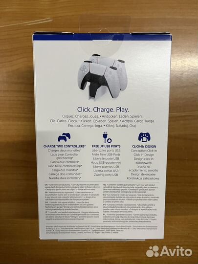 Dualsense зарядная станция Sony