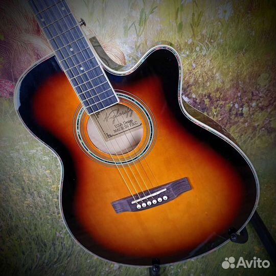 Электроакустическая гитара Sunburst
