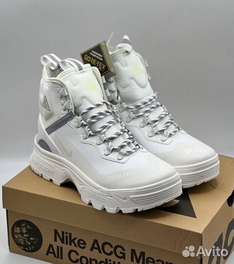 Модные Nike ACG Air Zoom Gaiadome Gore-Tex в белом