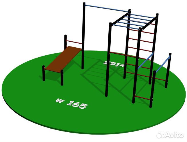 Спортивная площадка воркаут от производителя
