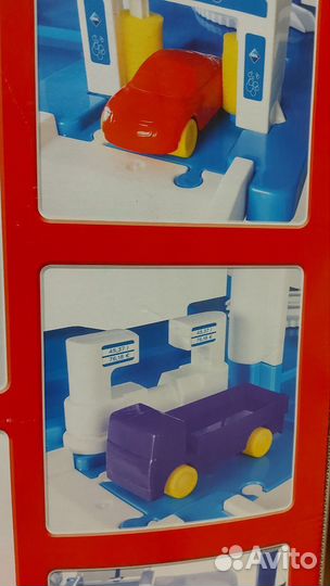 Игрушка парковка для машин, с лифтом, Aral