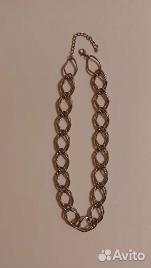 Цепочка колье цепь украшение на шею Zarina