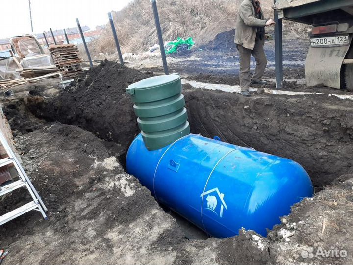 Установка газгольдера под ключ