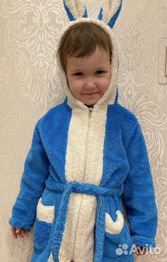 Халат зайка для девочеки и мальчика