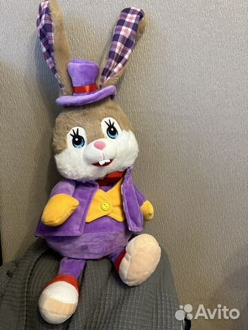 Заяц с молнией под конфеты или хранение