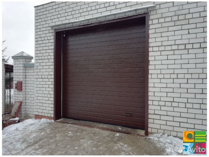 Гаражные ворота alutech