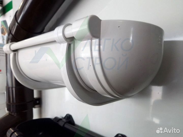 Желоб водосточный пластиковый