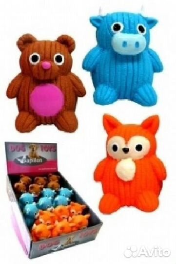 Papillon Игрушка для собак резиновая с пищалкой Зв