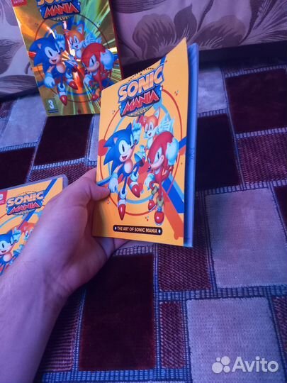 Sonic mania plus картридж nintendo switch