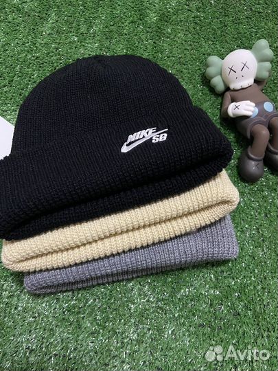 Шапка nike sb зимняя