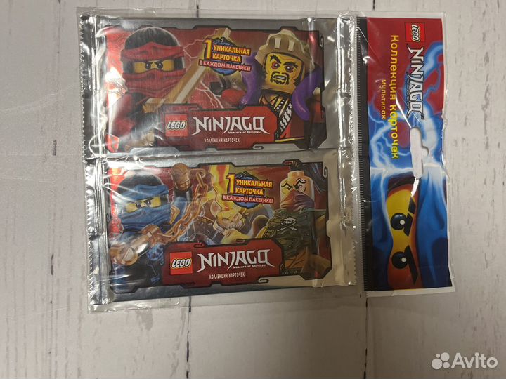 Lego ninjago коллекция карточек